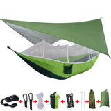 IPRee,Person,Camping,Hammock,Mosquito,Rainfly,Cover,Double,Hanging,Outdoor,Travel