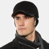 Men's,Outdoor,Earmuffs,Leather,Baseball
