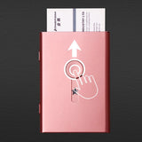 IPRee,Holder,Credit,Aluminum,Alloy,Travel,Portable,Storage,Women