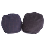 Plaid,Forward,Beret,Outdoor,Breathable,Gatsby,Newsboy,Hunting,Visor