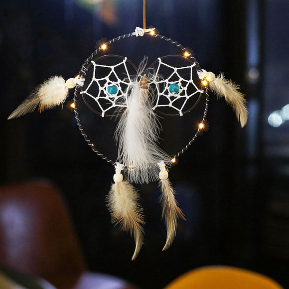 Shape,Luminous,Dream,Catcher,Dreamcatchers,Hanging,Living,Ornament,Decorations