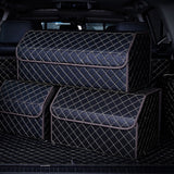 Trunk,Storage,Leather,Folding,Collapsible,Organizer