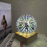 Novelty,Magic,Glass,Sphere,Fairy,Starry,Romantic,Fireworks,Light,Table