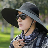 Summer,Protection,Centimeters,Visor,Adjustable,Bucket,Fishing,Mountaineering
