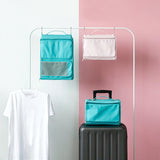 Portable,Travel,Removable,Large,Capacity,Space,Saving,Hanging,Cloth,Storage,Canvas,Cloth,Closet