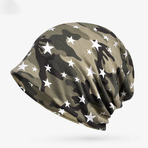 Women,Cotton,Camouflage,Beanie,Scarf,Outdoor,Earmuffs,Skullcap