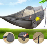 Outdoor,Travel,Camping,Hammock,Parachute,Cloth,Automatic,Support,Mosquito,Mosquito,Hammock