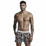 SEOBEAN,Men's,Loose,Beach,Holiday,Leisure,Shorts,Summer,Sport,Shorts,Cotton,Fitness,Sportswear