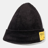 Black,Corduroy,Adjustable,Solid,French,Brimless,Retro,Skullcap,Sailor