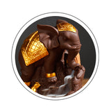 Ganesha,Backflow,Incense,Burner,Elephant,Censer,Stick,Holder