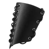 Leather,Gauntlet,Cosplay,Wrist,Buckle,Cuffs,Bicycle,Guard