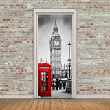 Fridge,Sticker,Decal,Adhesive,Mural,Scenery,Decor