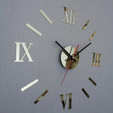 Honana,Creative,Acrylic,Mirror,Sticker,Quartz,Clocks,Watch,Large,Decor