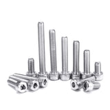 Suleve,M4SH4,180Pcs,Stainless,Steel,Screw,Socket,Assortment