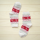 Women,Thickened,Socks,Pattern,Christmas,Stockings