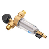 Water,Filter,System,Brass,Prefilter,Purifier,Reducer,Adapter,Gauge"