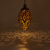 Solar,Power,Hanging,Lantern,Light,Metal,Garden,Decor,Rechargeable