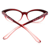 Women,Floral,Resin,Reading,Glasses,Ultra,Light,Portable,Computer,Glasses