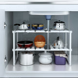 Under,Expandable,Cabinet,Shelf,Organizer,Kitchen,Storage