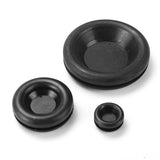 125Pcs,Black,Rubber,Grommet,Seals,Washer,Waterproof