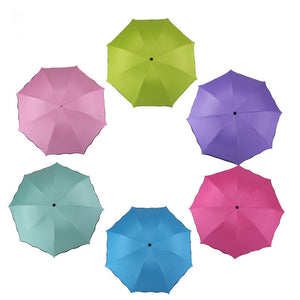 6Colors,Waterproof,Portable,Travel,Umbrella,Small,Fashion,Folding,Umbrella,Women,Pocket,Parasol