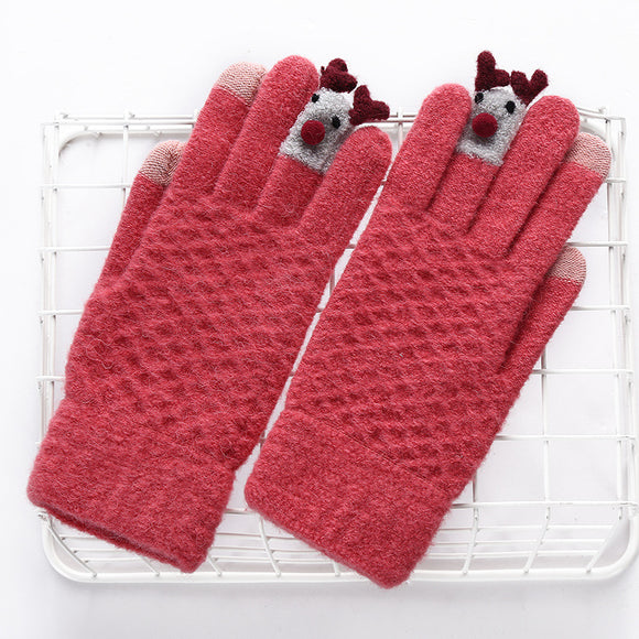 Christmas,Gloves,Touch,Screen,Outdoor,Glove
