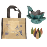 Ceramic,Buddhism,Backflow,Sleep,Meditation,Smoke,Incense,Burner,Censer,Holder