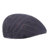 Women,Outdoor,Causal,Stripe,Leisure,Beret,Adjustable,Sunshade,Forward