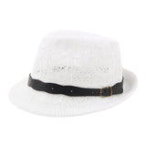 Women,Summer,Outdoor,Breathable,Leather,Crimping,Panama