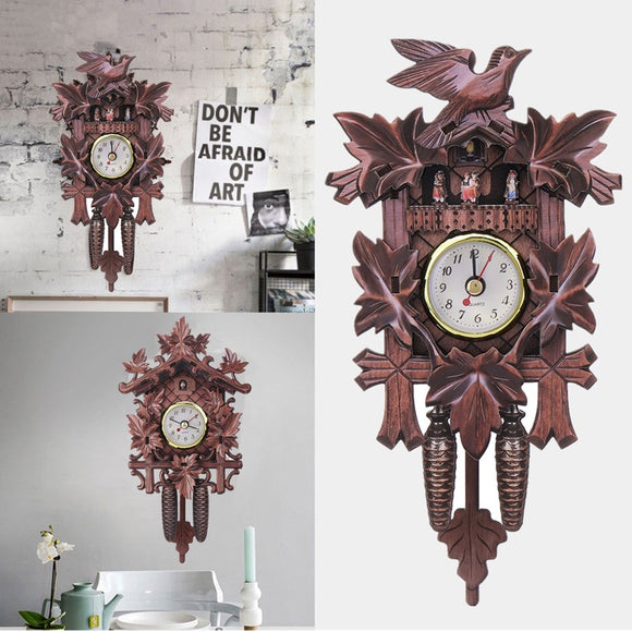 Decorations,Swing,Vintage,Black,Forest,Cuckoo,Clock