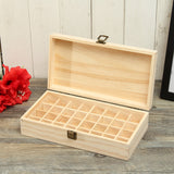 Holes,Essential,Wooden,Container,Solid,Natural,Storage