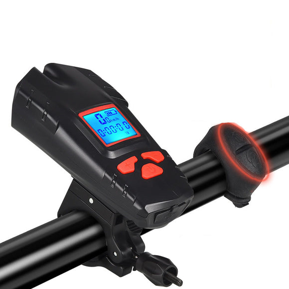 XANES,SFL22,1200LM,Wireless,Front,Light,Waterproof,Bicycle,Computer,120dB,Charging,Night,Riding,Warning