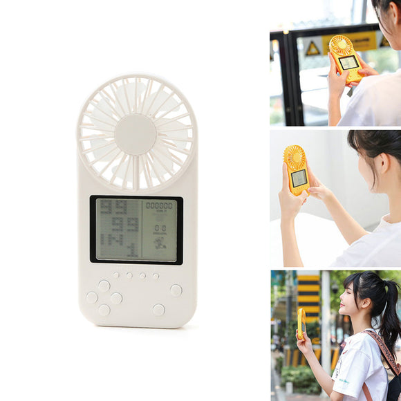 Handheld,Cooling,Multifunction,Modes,Games,Console,Rechargeable,Modes,Pocket,Hanging,Office,Camping,Travel