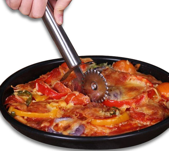 Stainless,Steel,Wheel,Pizza,Cutter,Slicer,Pastry,Ravioli,Pizza,Cutter,Vegetable,Cutter