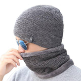 Men's,Thickening,Earmuffs,Beanie,Riding,Scarf