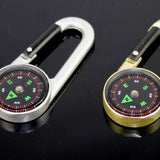 Colors,Metal,Carabiner,Compass,Outdoor,Navigation,Compass