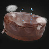 Unisex,Genuine,Leather,Breathable,Adjustable