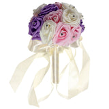 Crystal,Artificial,Flower,Bridesmaid,Bouquet,Bridal,Wedding,Decorations