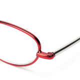 Women,Portable,Light,Folding,Circle,Reading,Glasses,Flexible,Telescopic,Presbyopic,Glasses