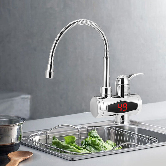 Electric,Faucet,Kitchen,Bathroom,Faucet,Water,Heater,Display