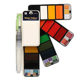 Watercolor,Paint,Assorted,Colors,Professional,Travel,Paintings