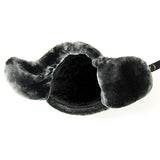 Unisex,Leather,Earflap,Plush,Linen,Buckle,Pilot,Trapper