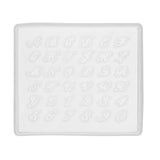 Silicone,Digital,Letter,Decoration,Silicone,Crafts,Accessories