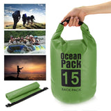 IPRee,Sizes,Waterproof,Kayak,Canoeing,Outdoor,Camping,Pouch,Storage,Green