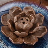 Ceramic,Incense,Burner,Holder,Burner,Lotus,Plate,Censer,Fragrances,Incense,Holes