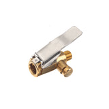 Brass,Wheel,Inflate,Valve,Clamp,Connector,Adapter