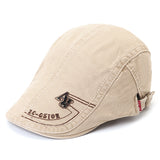 Cotton,Embroidery,Letter,Rivet,Berets,Casual,Sport,Visor