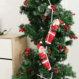 Christmas,Santa,Claus,Climbing,Trees,Hanging,Ornament,Party,Decoration