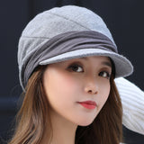 Womens,Vogue,Earmuffs,Beret,Outdoor,Travel,Bonnet