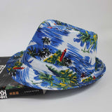 Beach,Pattern,Cloth,Bucket,Men's,Seaside,Vacation,Sunshade,Casual